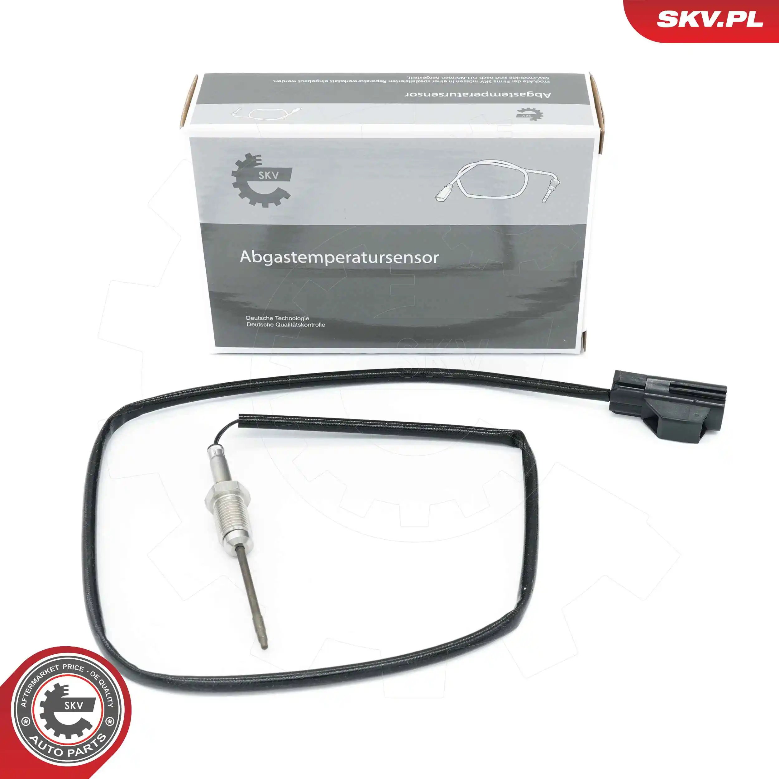 Sensor, exhaust gas temperature